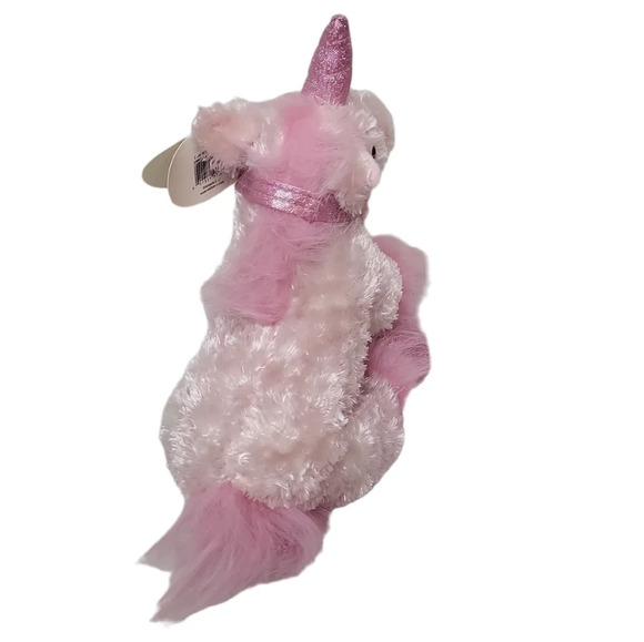 Wishpets Pink Unicorn Plush Stuffed Animal NWT - Picture 4 of 6